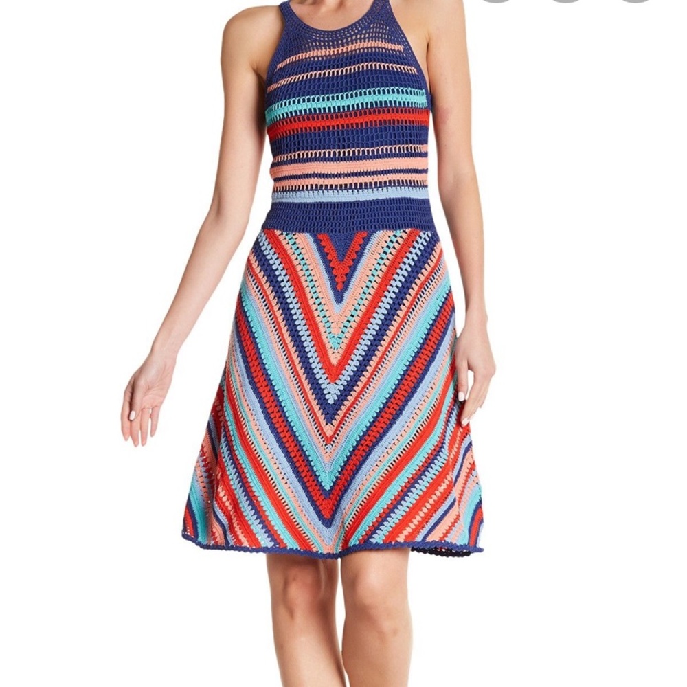 Anthropologie PARKER multicolor Knitted Dress